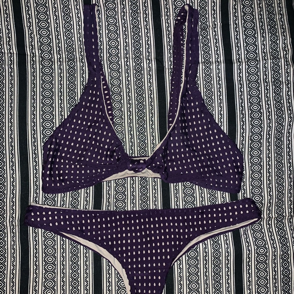 Blackberry mesh Spain top (s) & Ho’okipa (m)